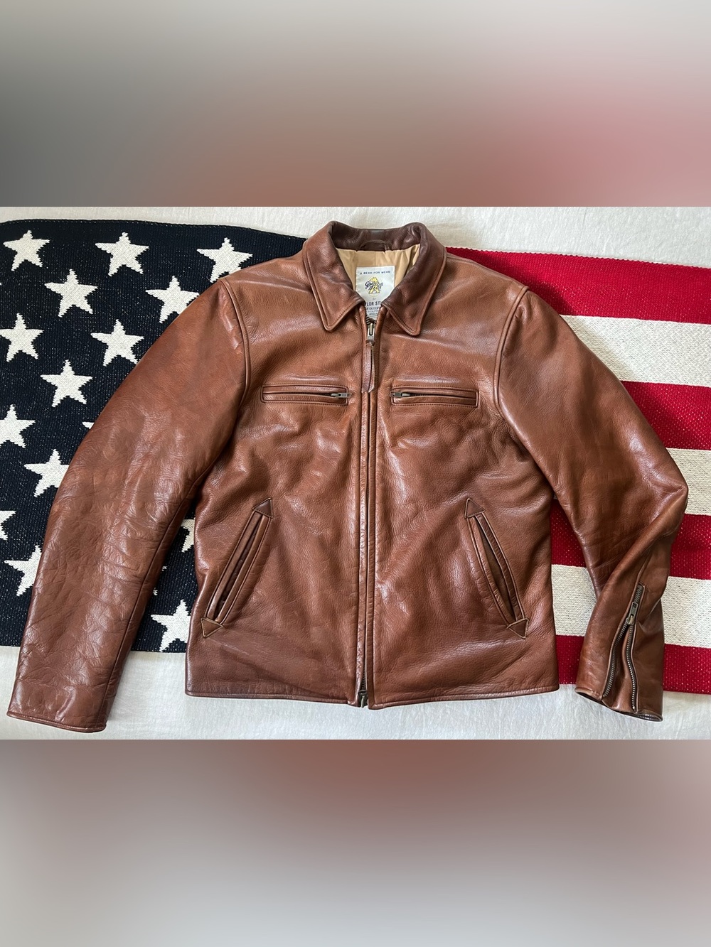 Taylor Stitch Leather Moto Jacket - Picture 6 of 16